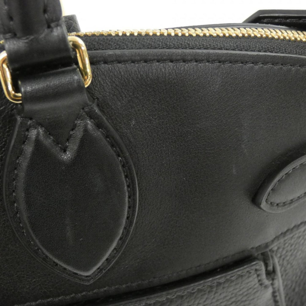 Louis Vuitton Black Leather Handbag