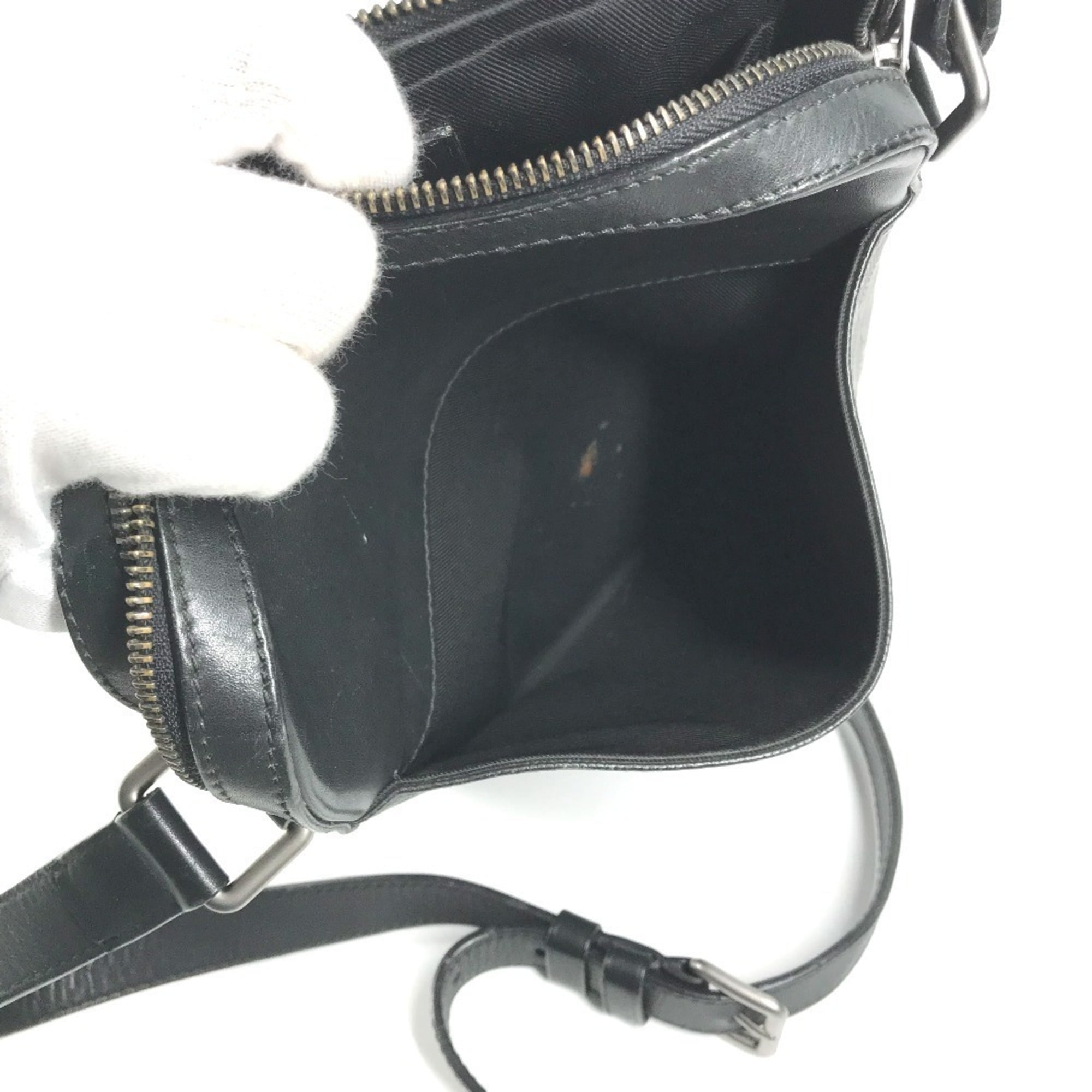 Louis Vuitton Black Damier Infini Pochette Shoulder Bag