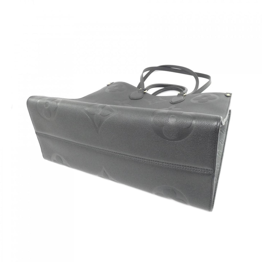 Louis Vuitton Black Leather Handbag