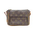 Louis Vuitton Marron Coated Canvas Shoulder Bag