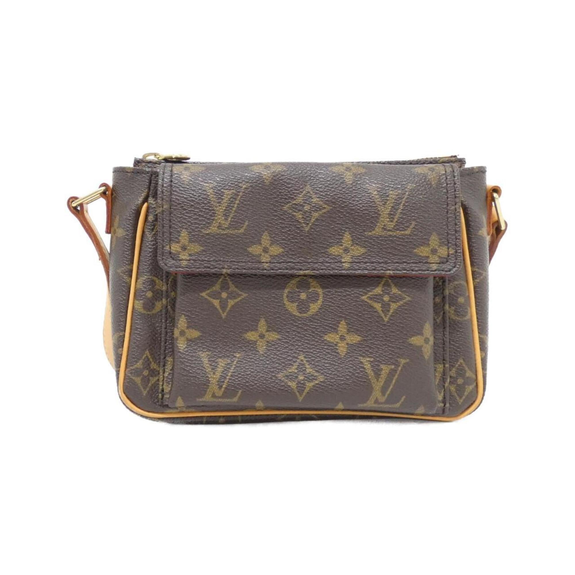 Louis Vuitton Marron Coated Canvas Shoulder Bag