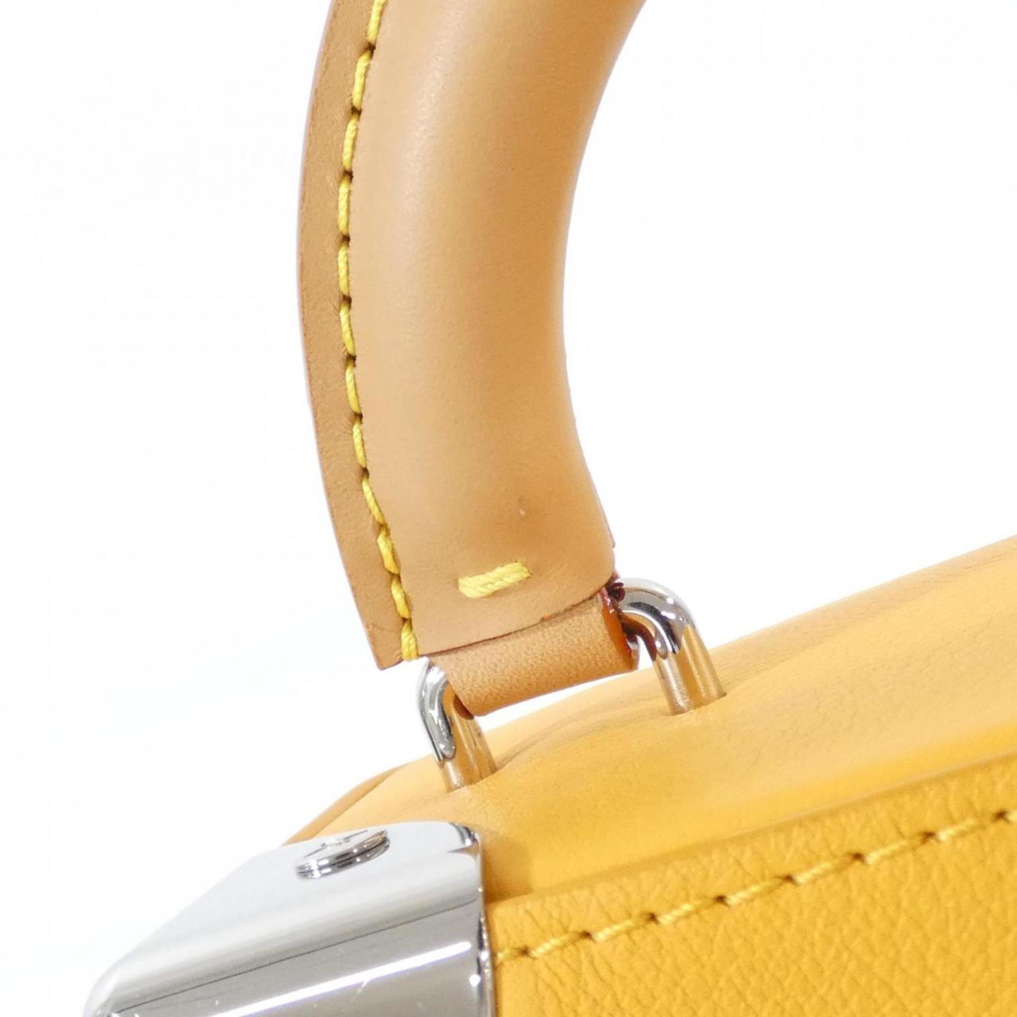 Louis Vuitton Saffron Leather Handbag