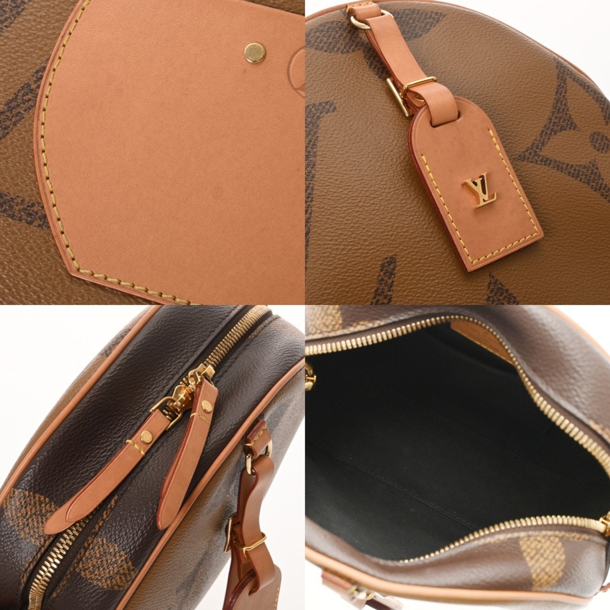 Louis Vuitton Brown Monogram Reverse Shoulder Bag