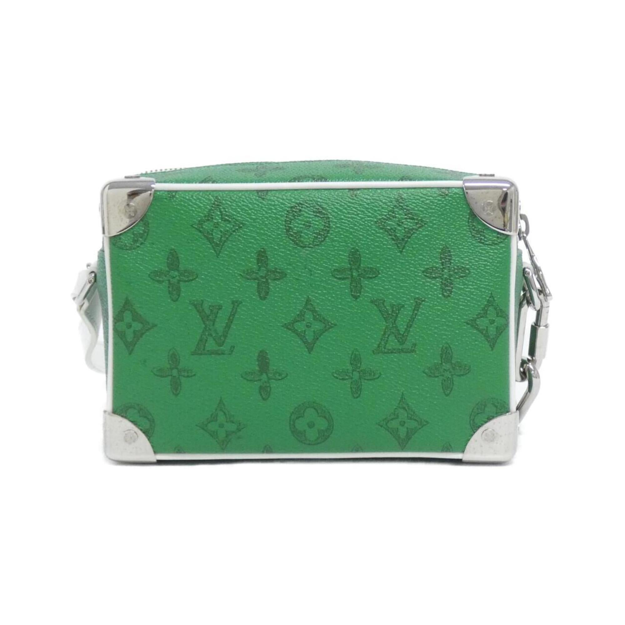 Louis Vuitton Green Vert Coated Canvas Shoulder Bag