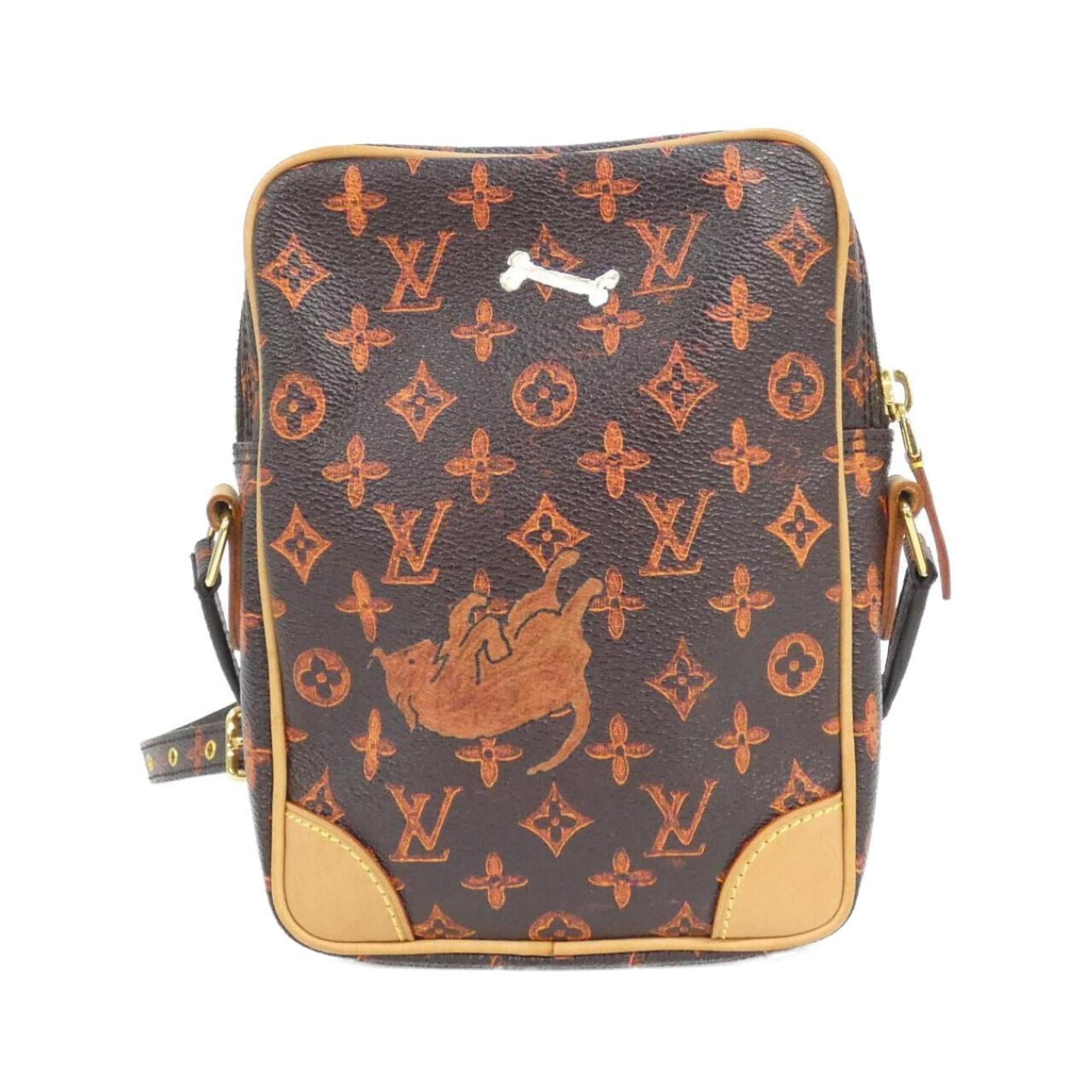 Louis Vuitton Marron Coated Canvas Shoulder Bag