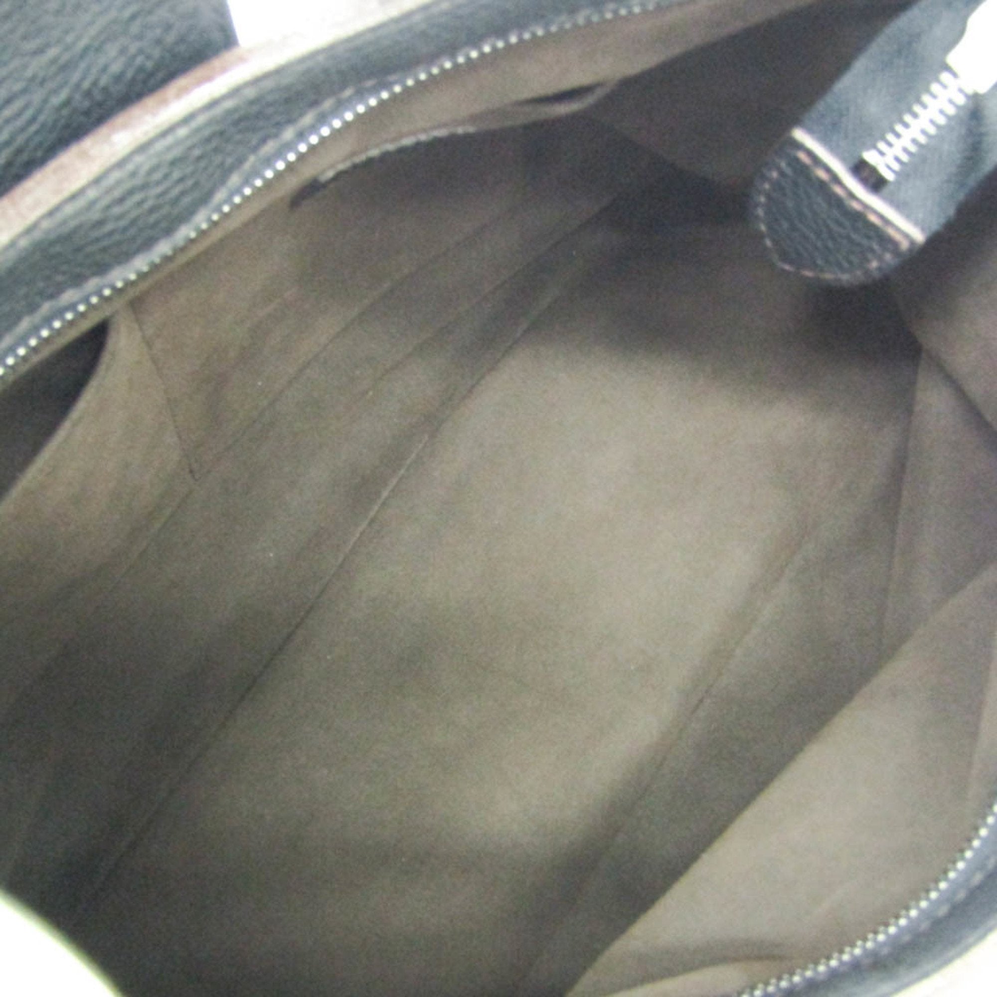 Louis Vuitton Mahina Noir Mahina Leather Shoulder Bag