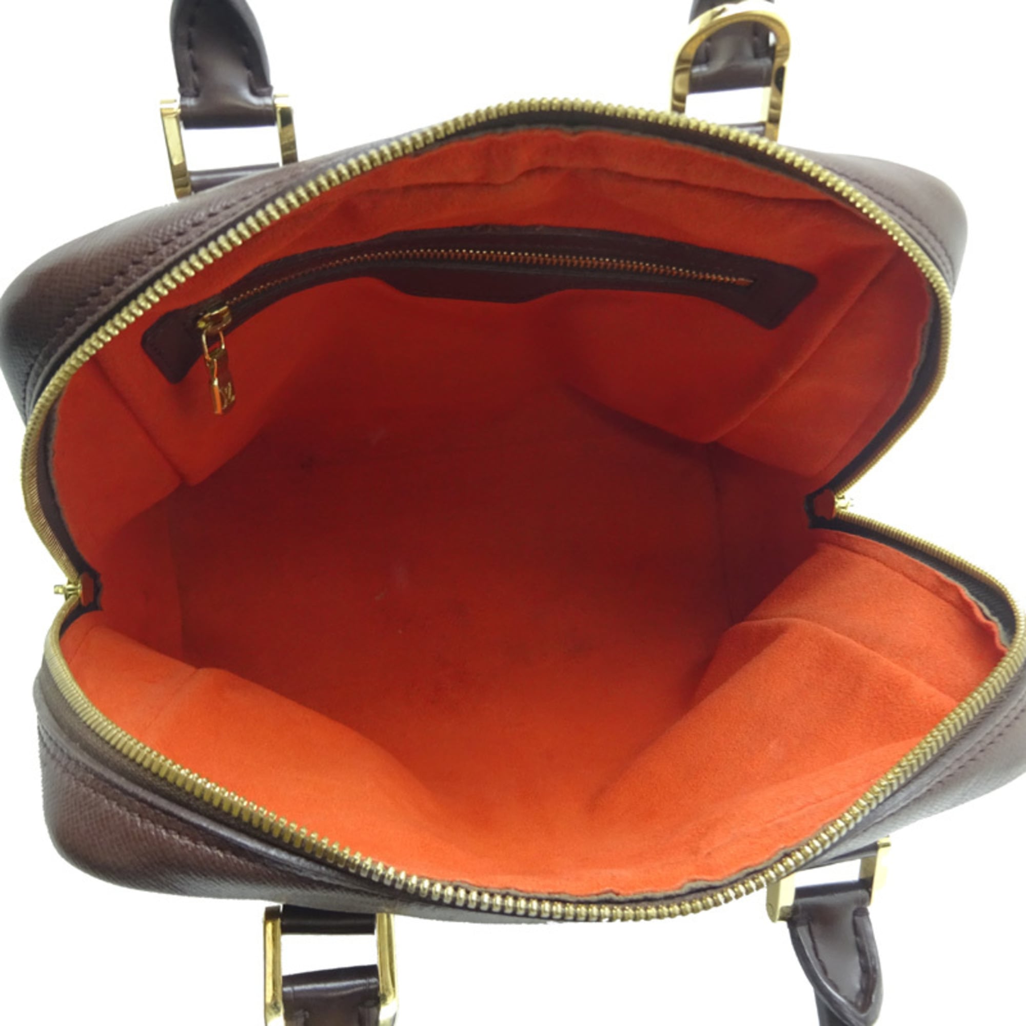 Louis Vuitton Brown Ebene Damier Canvas Handbag