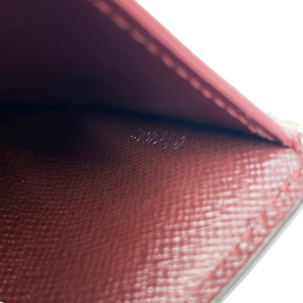 Louis Vuitton White Epi Leather Coin Purse/Coin Case