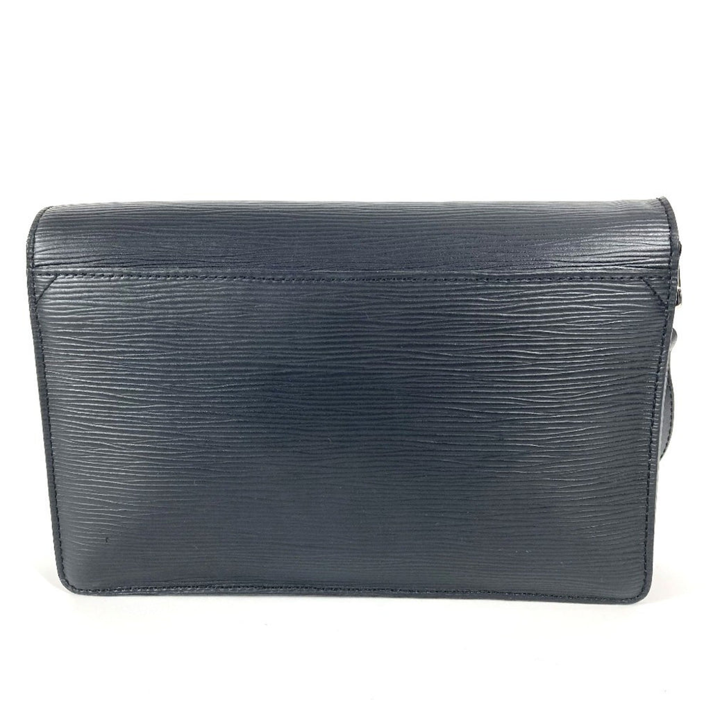 Louis Vuitton Black Noir Epi Leather Clutch Bag Pouch