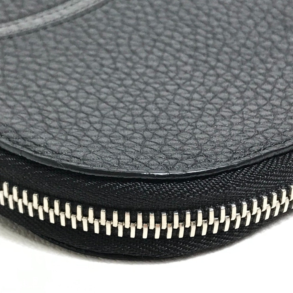 Louis Vuitton Black Noir Leather Clutch Bag Pochette