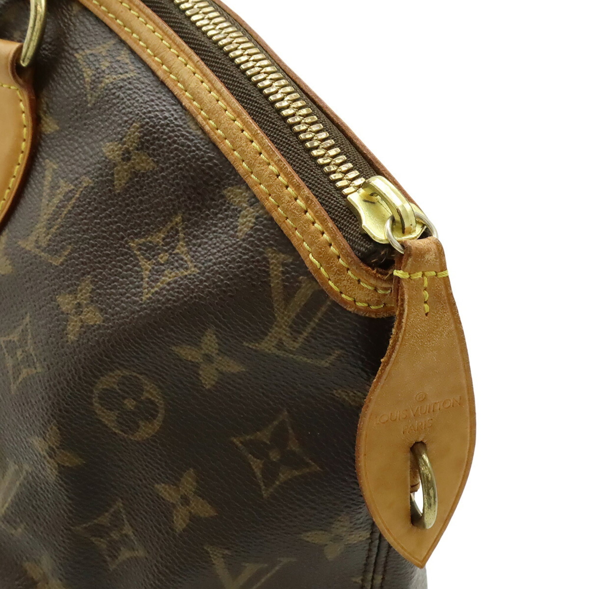 Louis Vuitton Brown Monogram White Monogram Handbag Shoulder Bag Tote Bag