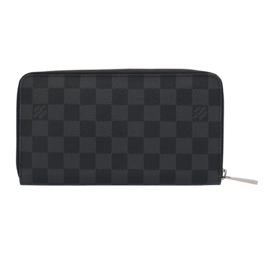 Louis Vuitton Black Gray Damier Graphite Canvas Long Wallet