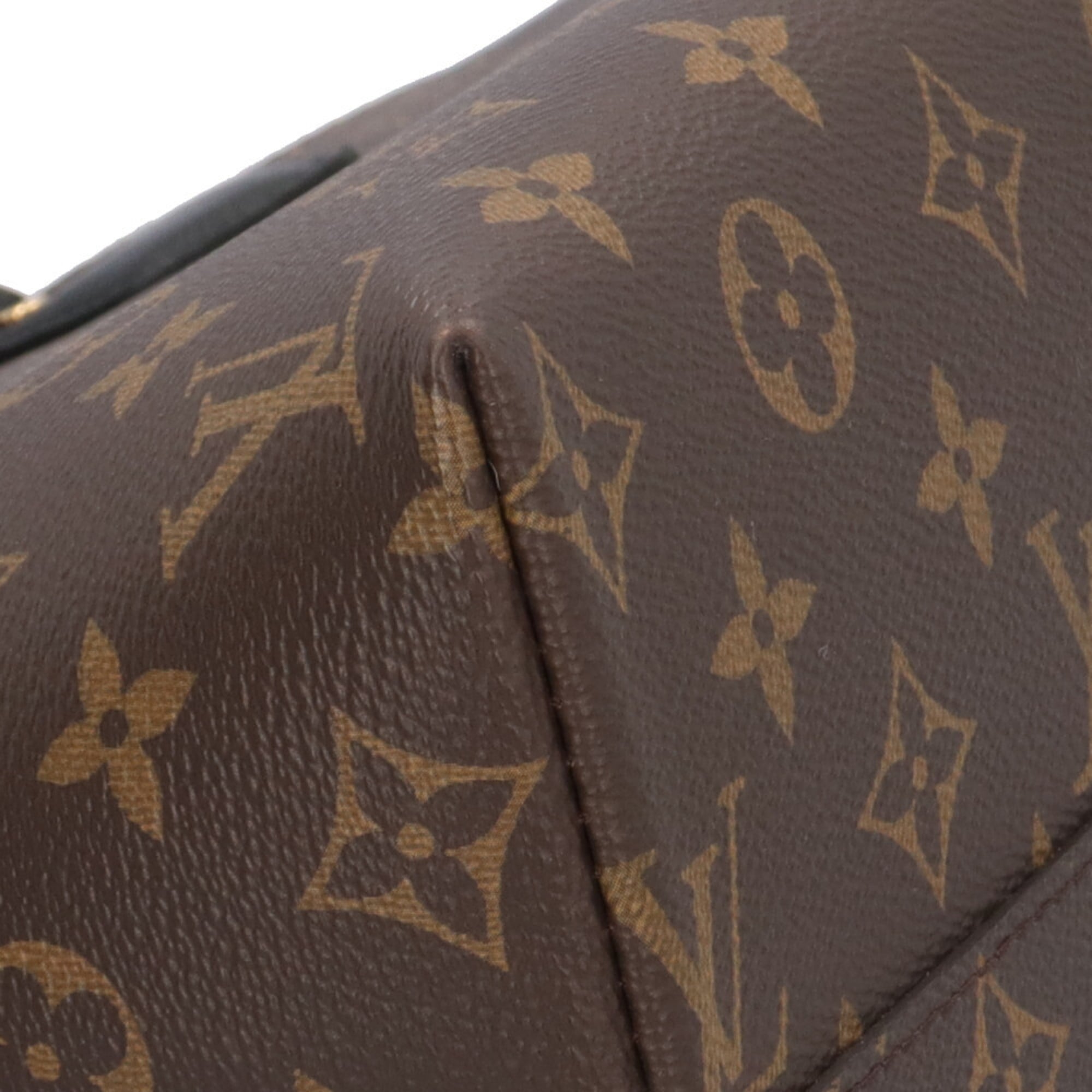 Louis Vuitton Brown Monogram Canvas Shoulder Bag