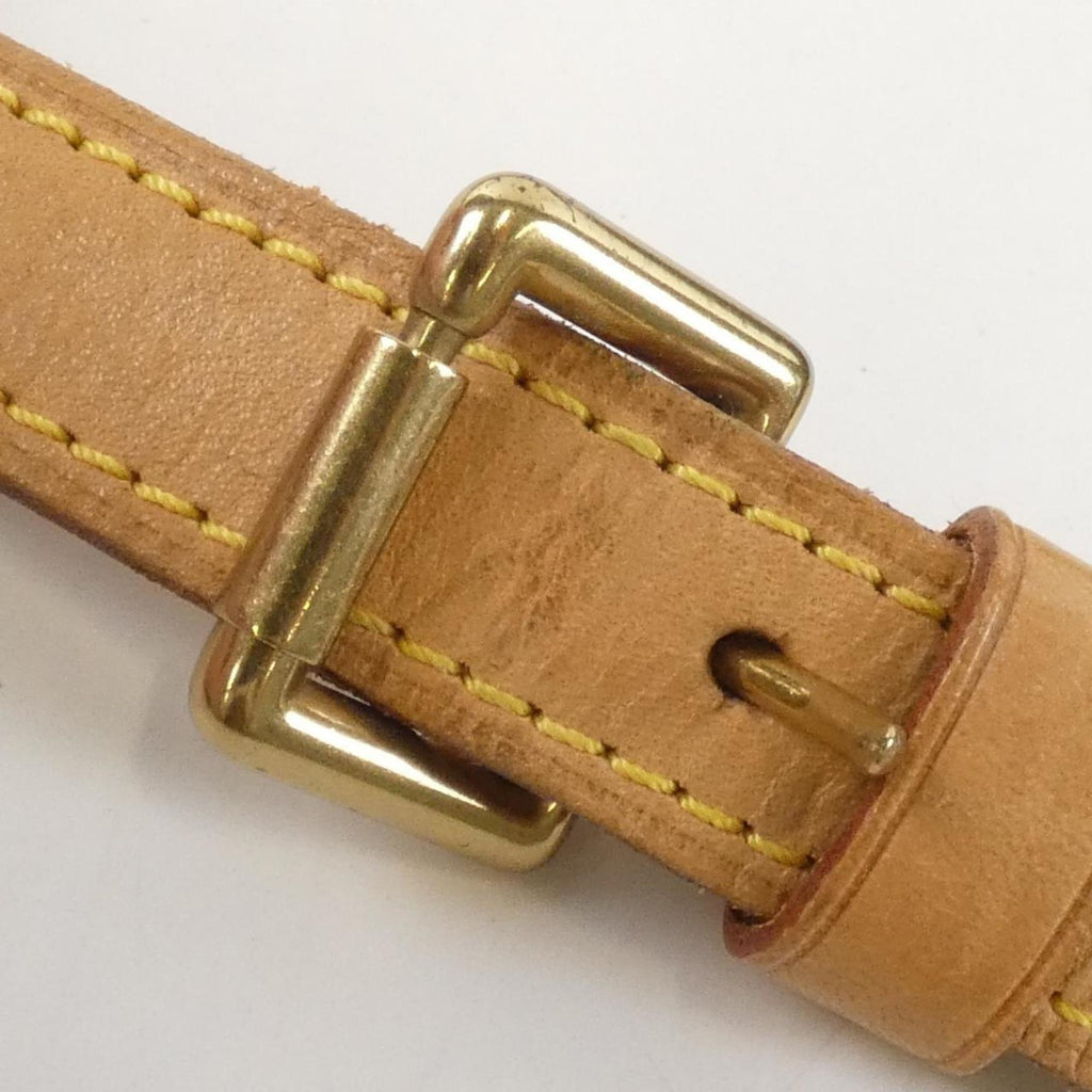 Louis Vuitton Brown Coated Canvas Shoulder Bag