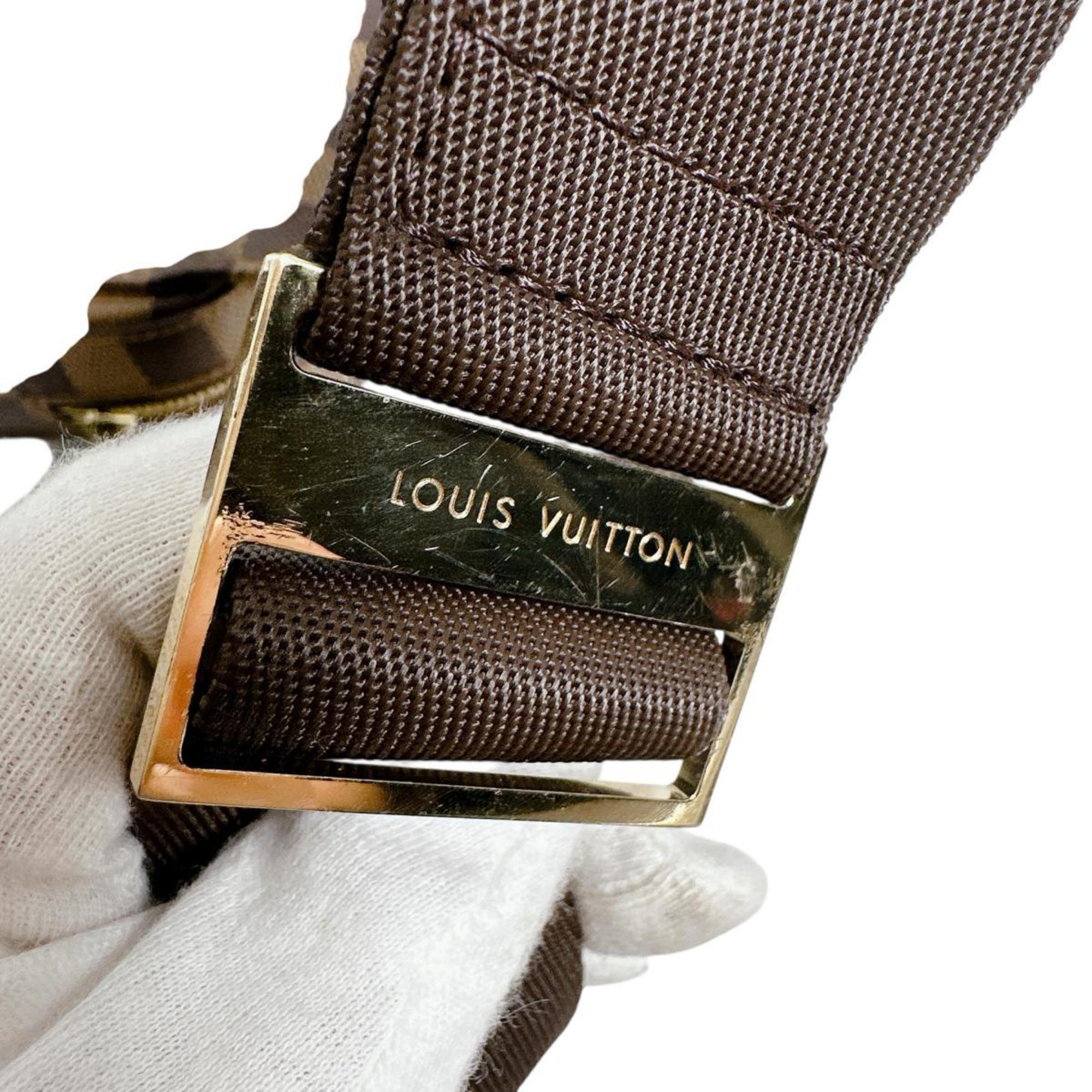 Louis Vuitton Damier Ebene Damier Canvas Fanny Pack Sling Bag