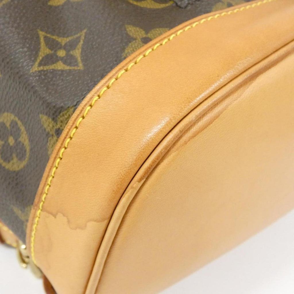 Louis Vuitton Marron Coated Canvas Backpack