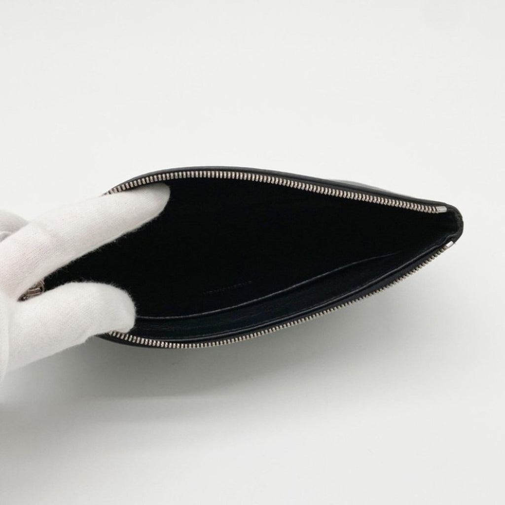Balenciaga Black Leather Pouch