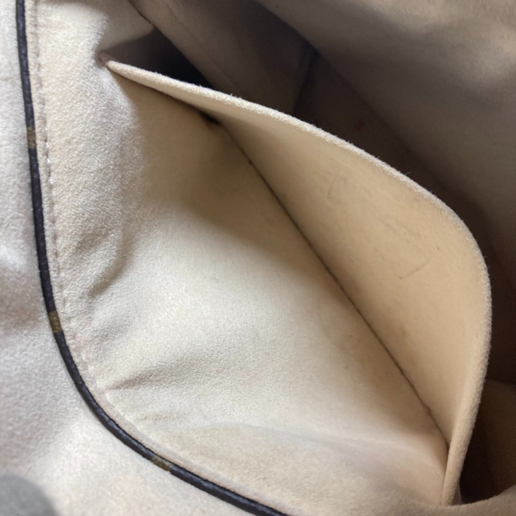 Louis Vuitton Monogram Brown White Monogram Handbag Shoulder Bag