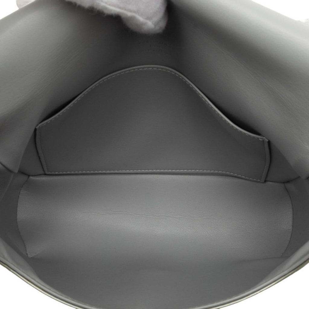 Louis Vuitton Gris Silver Patent Leather Shoulder Bag