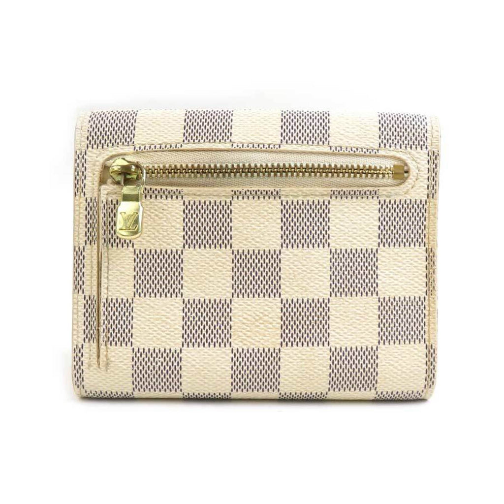 Louis Vuitton Ivory Damier Azur Wallet