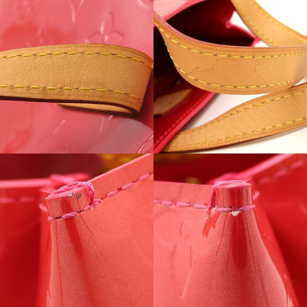 Louis Vuitton Fuchsia Pink Patent Leather Handbag