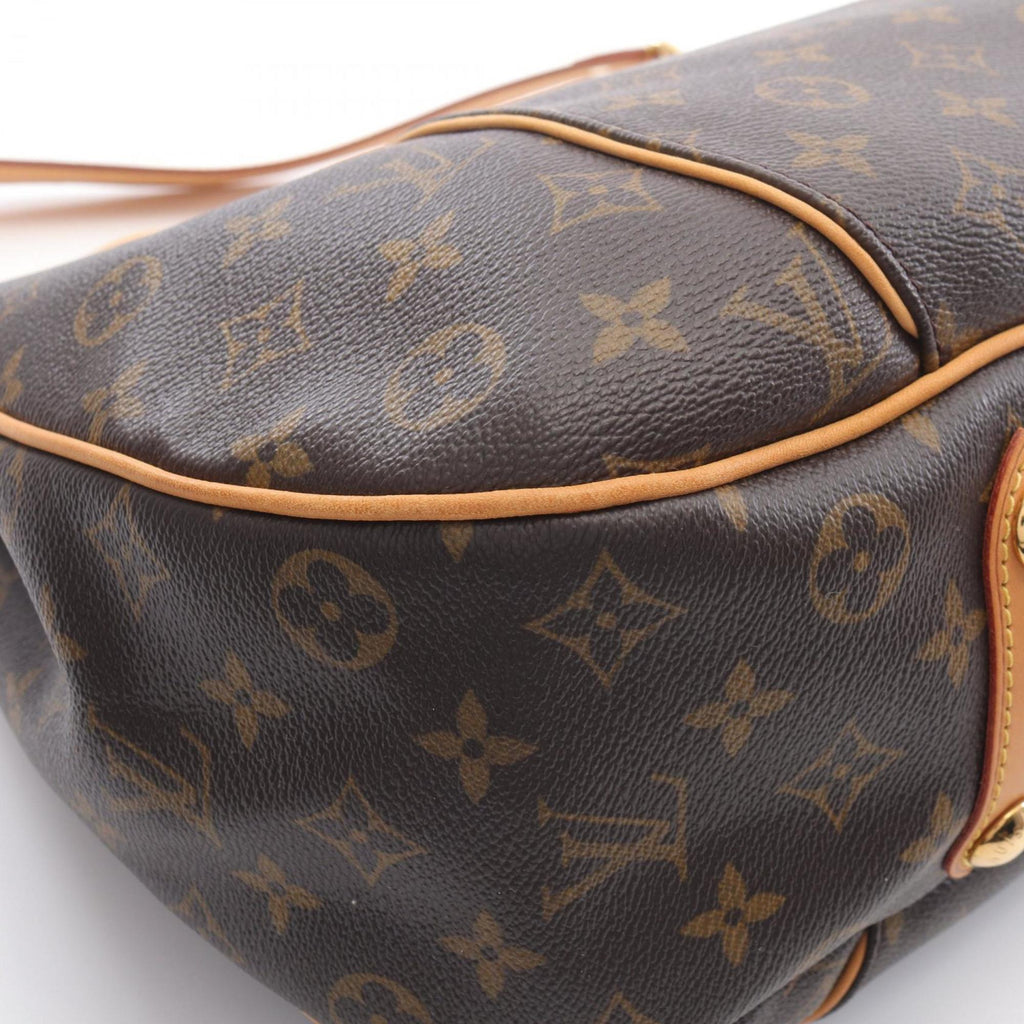 Louis Vuitton Brown Monogram Coated Canvas Shoulder Bag
