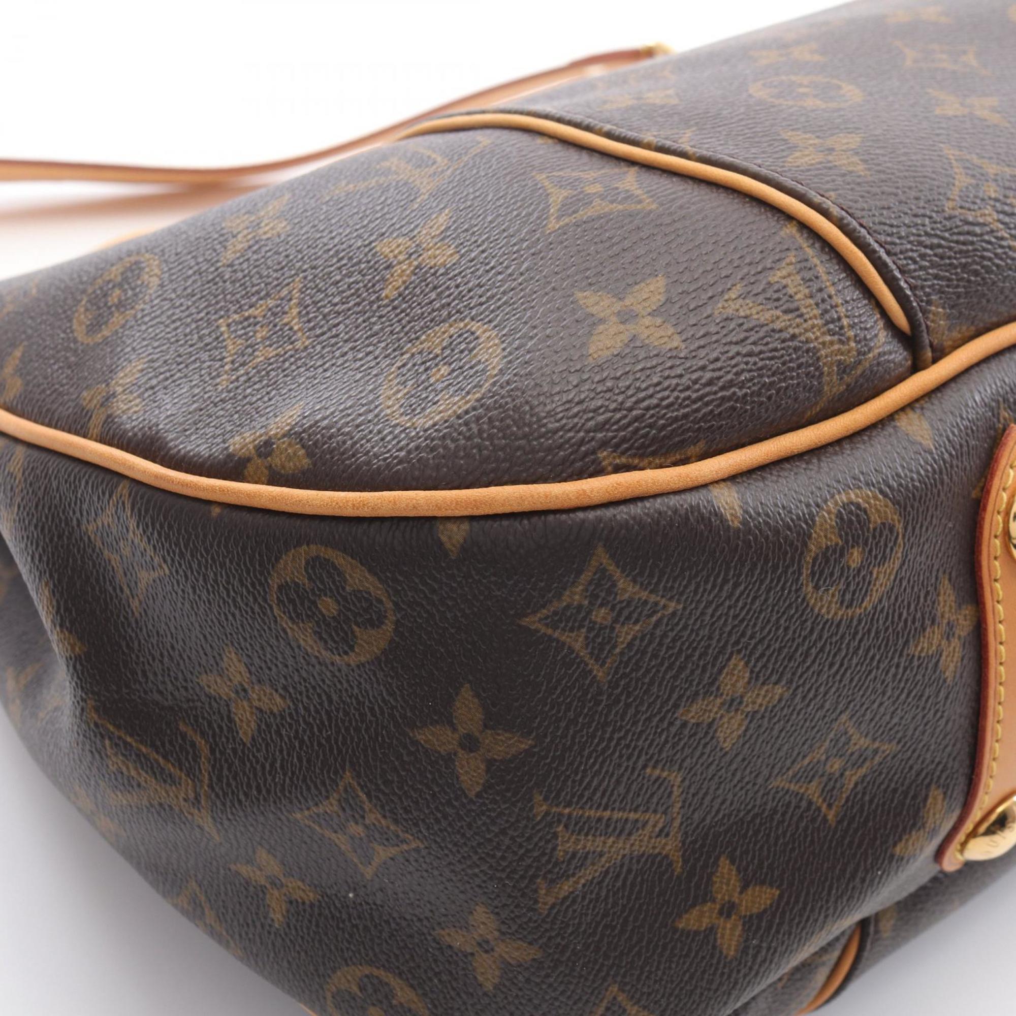 Louis Vuitton Brown Monogram Coated Canvas Shoulder Bag