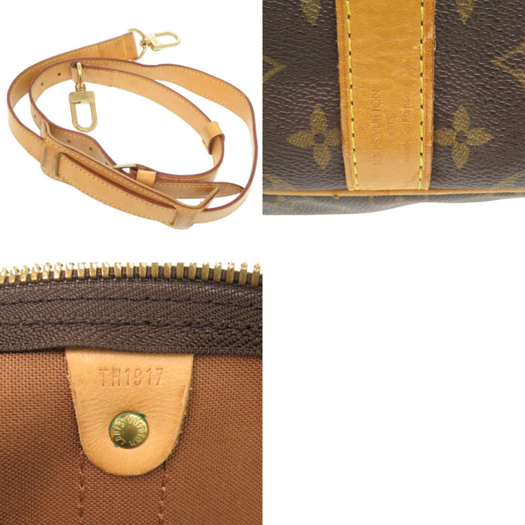 Louis Vuitton Brown Monogram Monogram Boston Bag