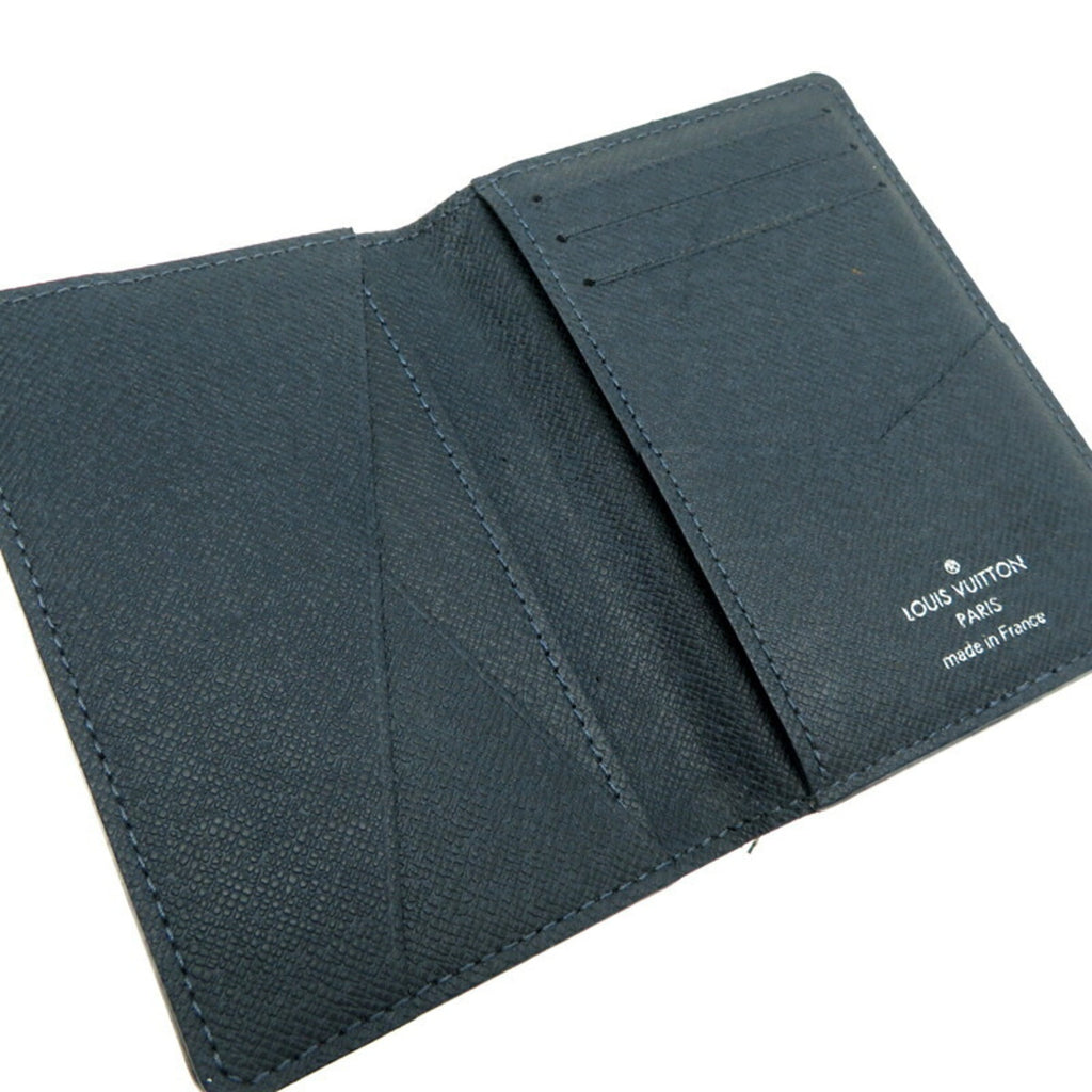 Louis Vuitton Taiga Galle Navy Blue Taiga Leather