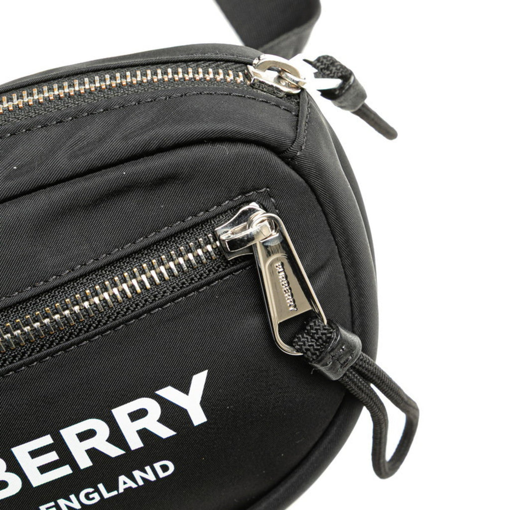 Burberry Black White Nylon Sling Bag