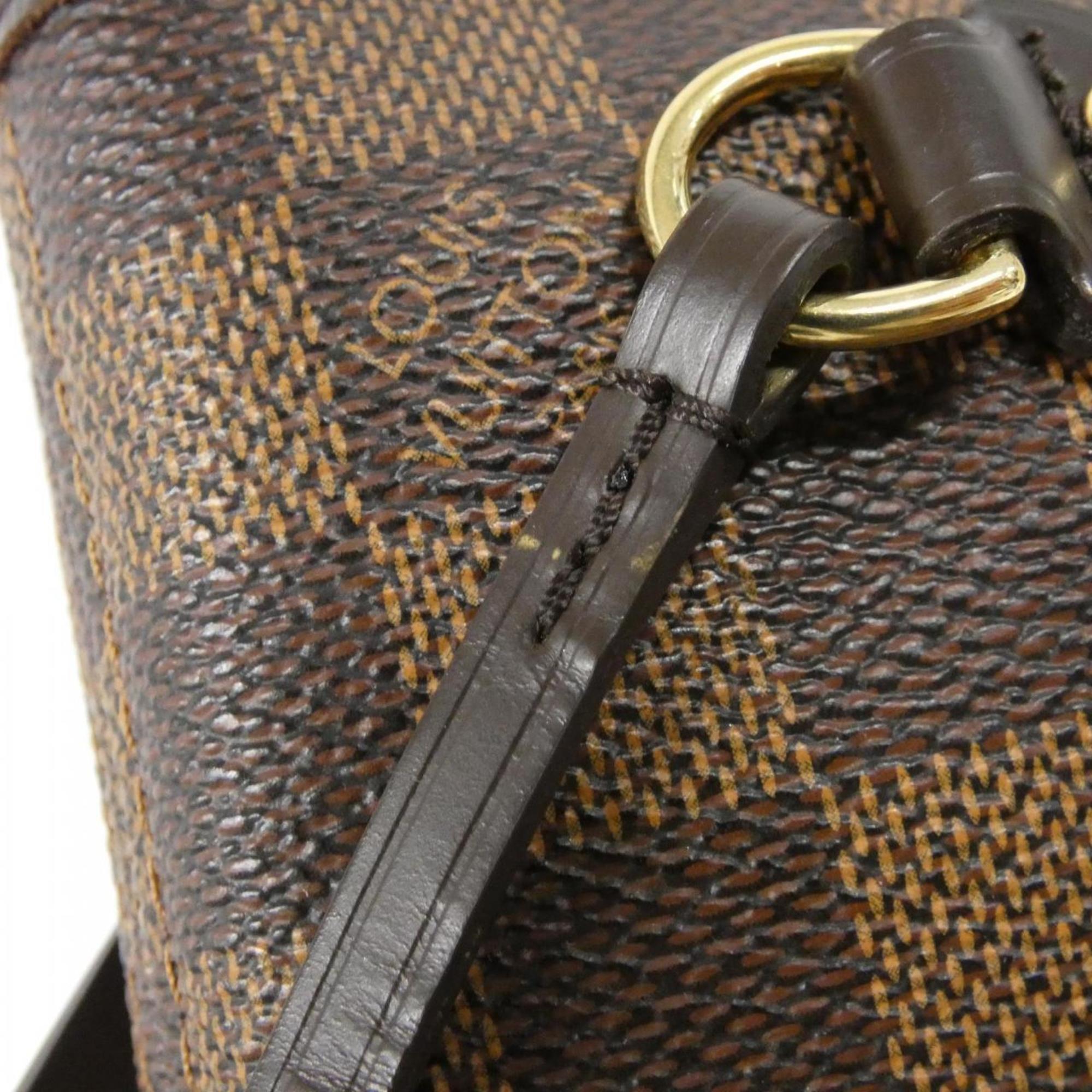 Louis Vuitton Ebene Coated Canvas Handbag Pouch