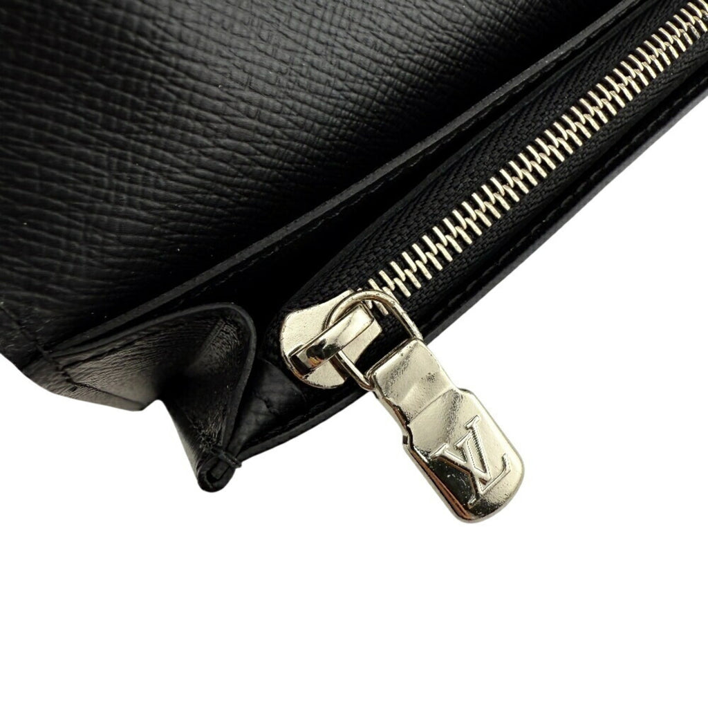 Louis Vuitton Monogram Macassar Brown Leather Long Wallet