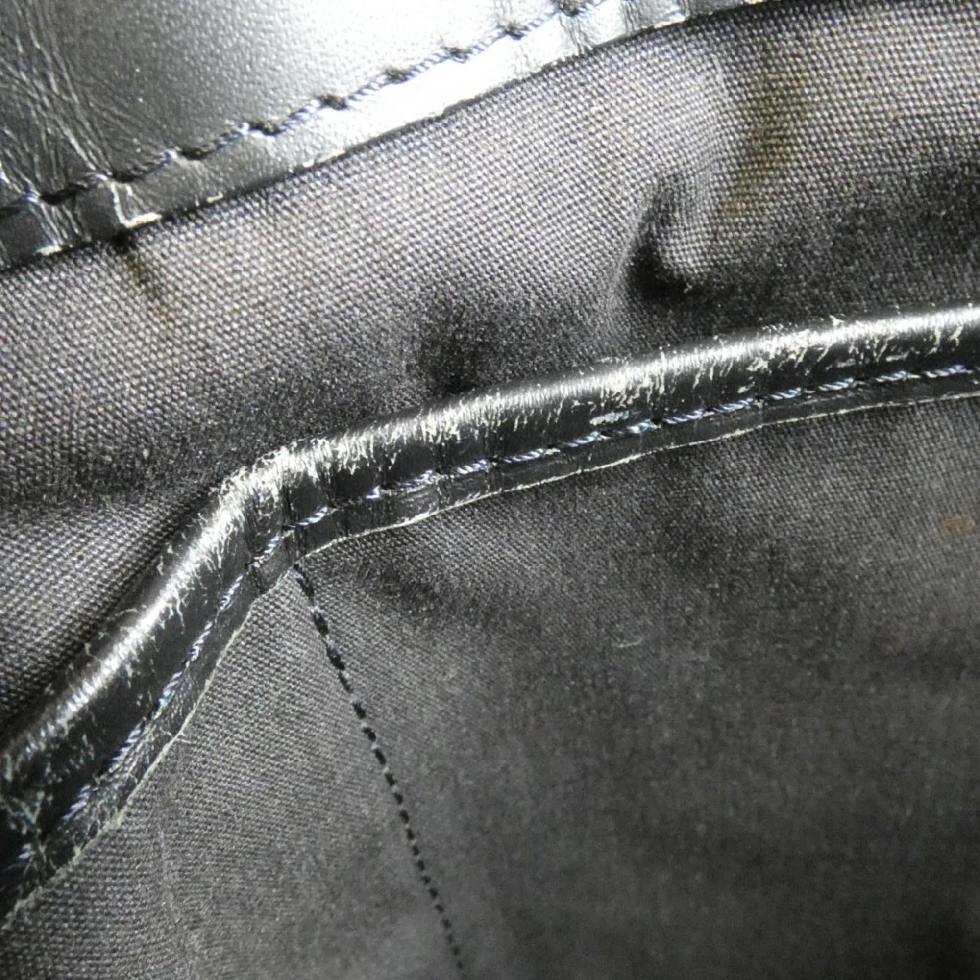 Louis Vuitton Black Canvas Handbag