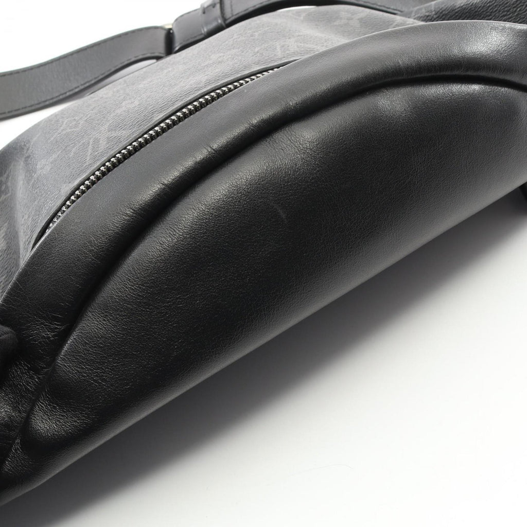 Louis Vuitton Black Coated Canvas Pvc Monogram Eclipse Leather Fanny Pack