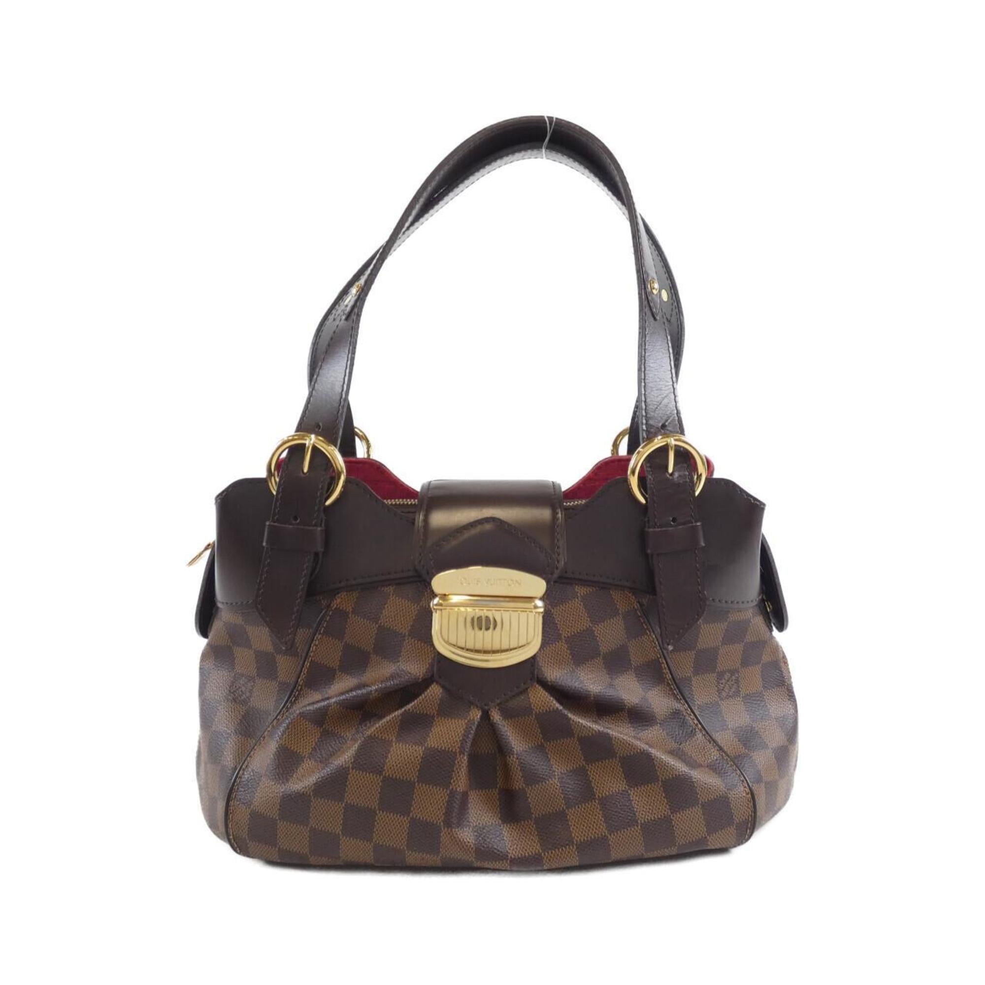 Louis Vuitton Damier Ebene Coated Canvas Handbag