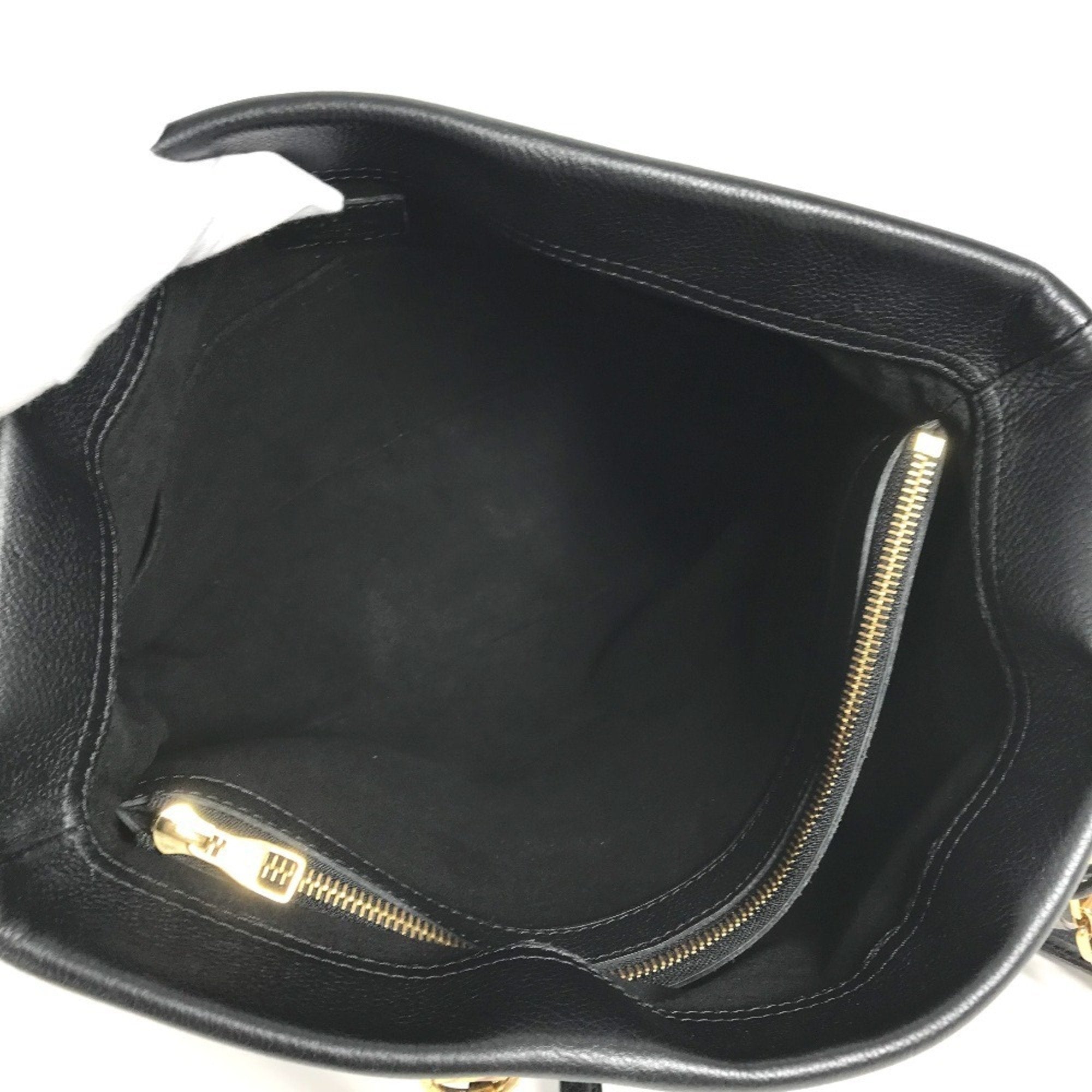 Louis Vuitton Black Brown Monogram Monogram Shoulder Bag Tote Bag