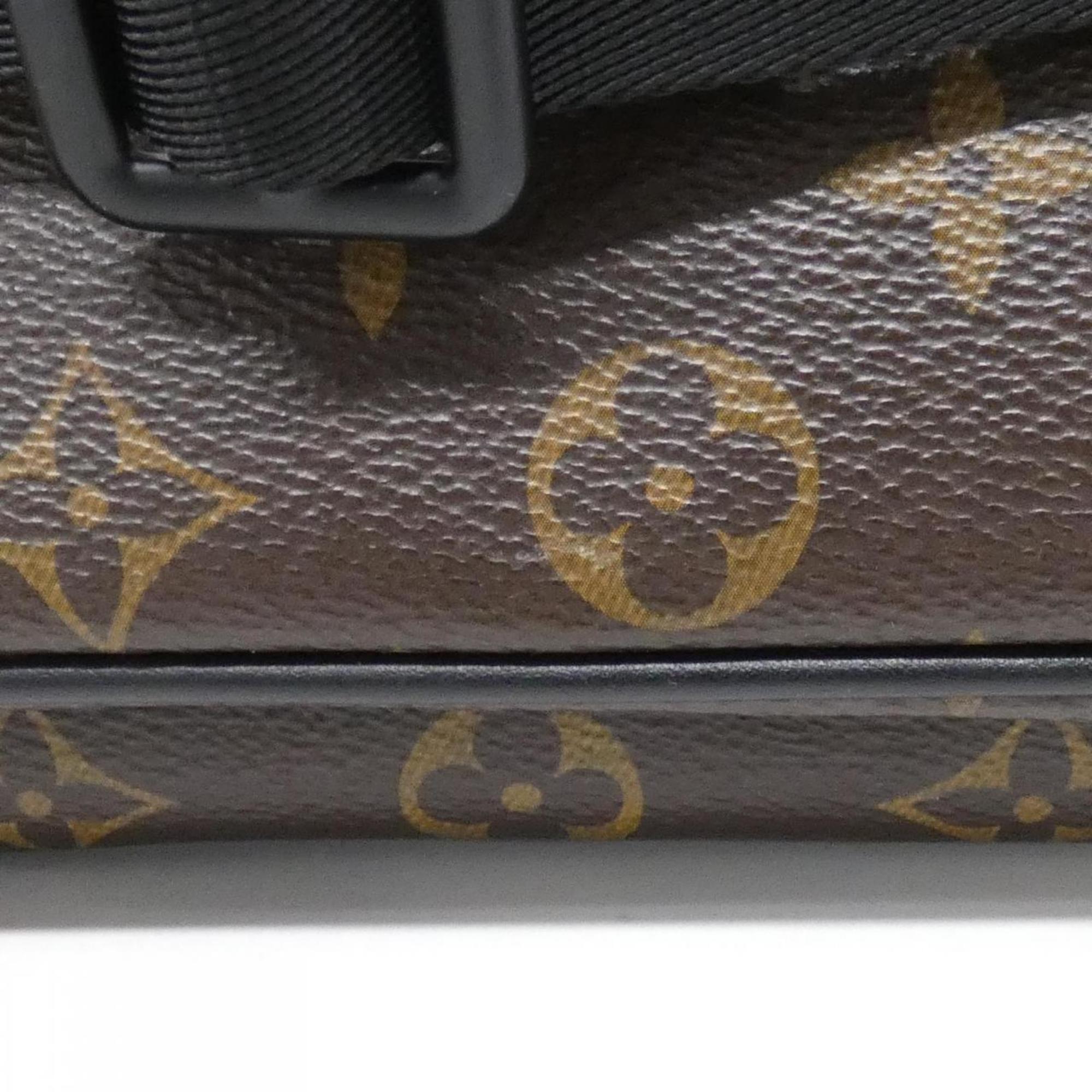 Louis Vuitton Marron Coated Canvas Shoulder Bag