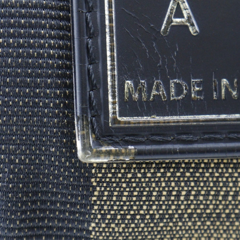 Fendi Brown Nylon Canvas Fanny Pack