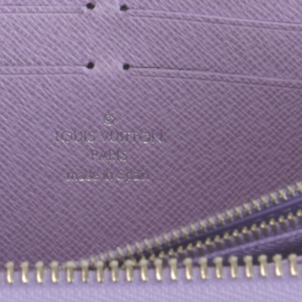 Louis Vuitton Purple Epi Leather Long Wallet