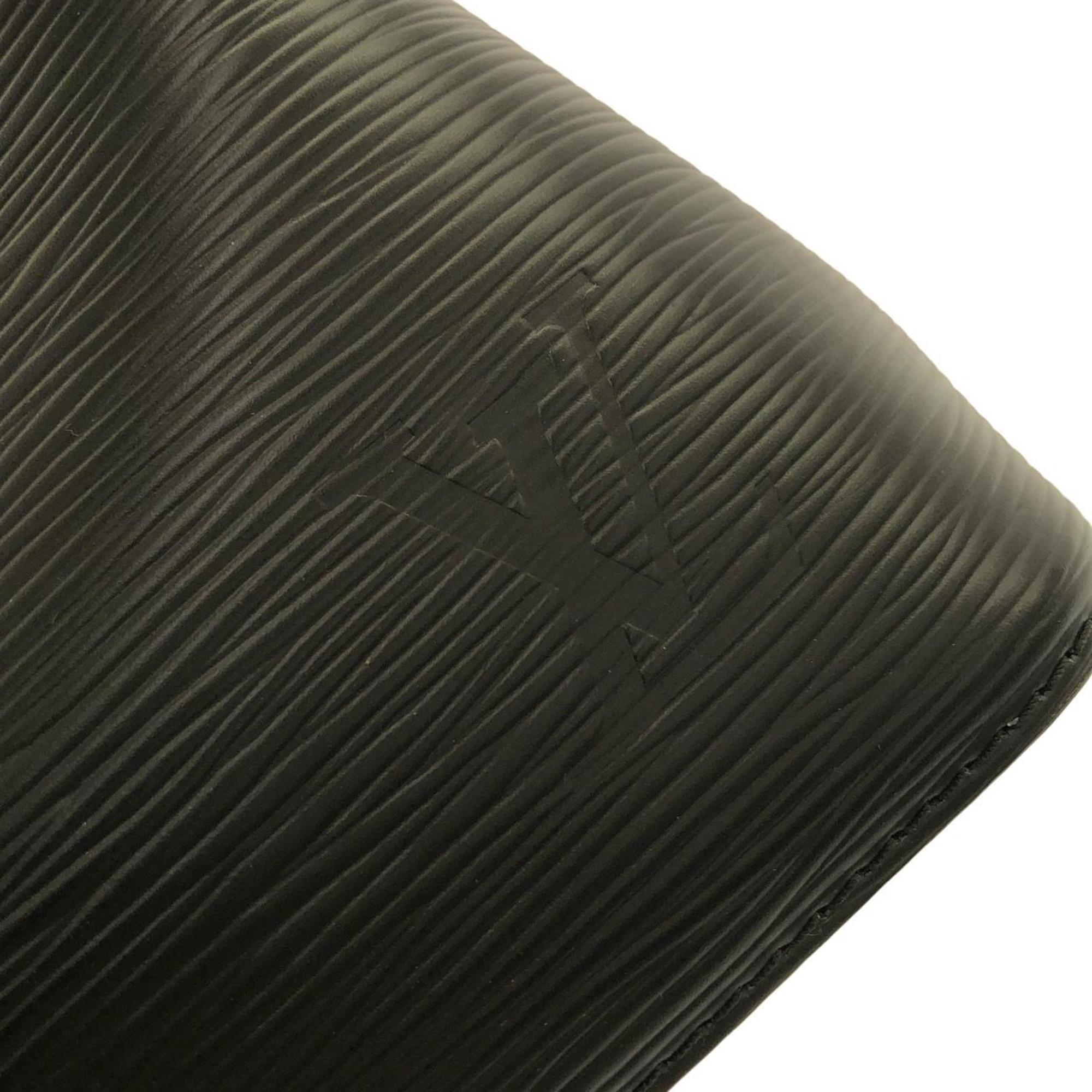 Louis Vuitton Noir Saffron Leather Shoulder Bag