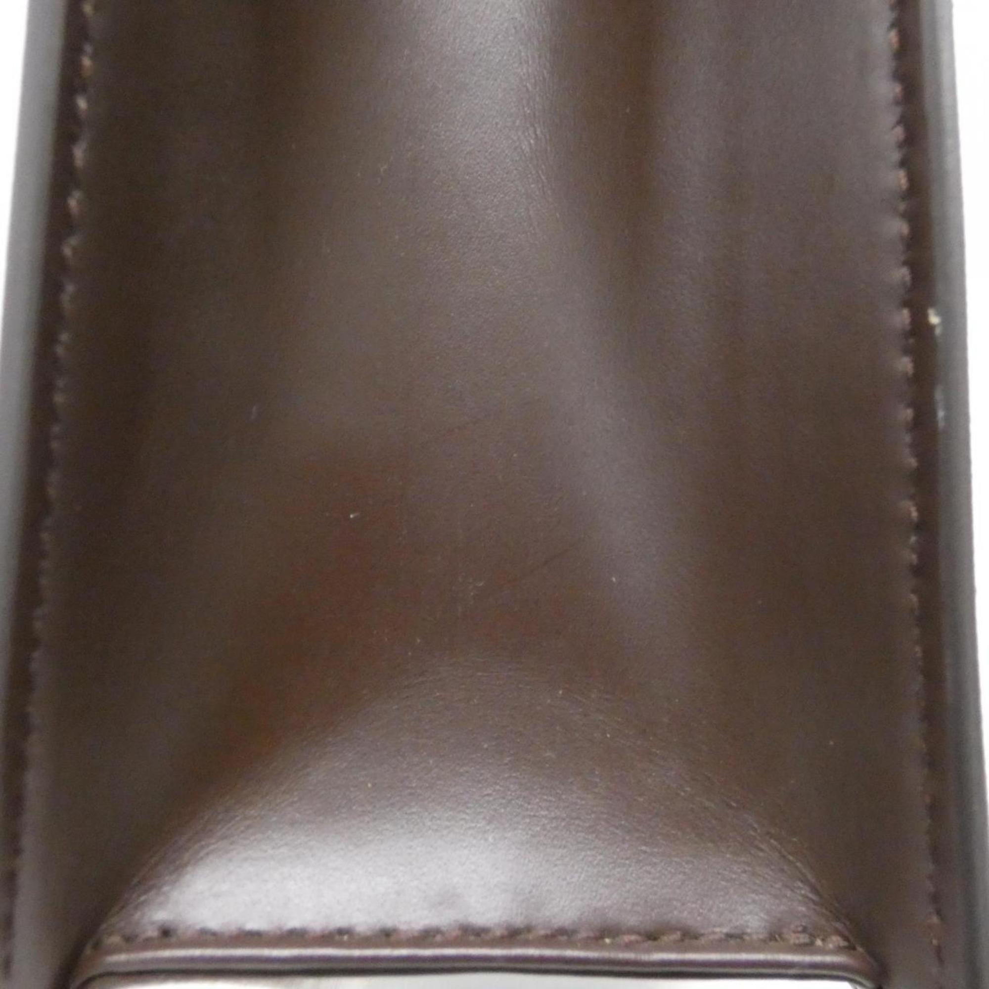 Louis Vuitton Ebene Coated Canvas Handbag