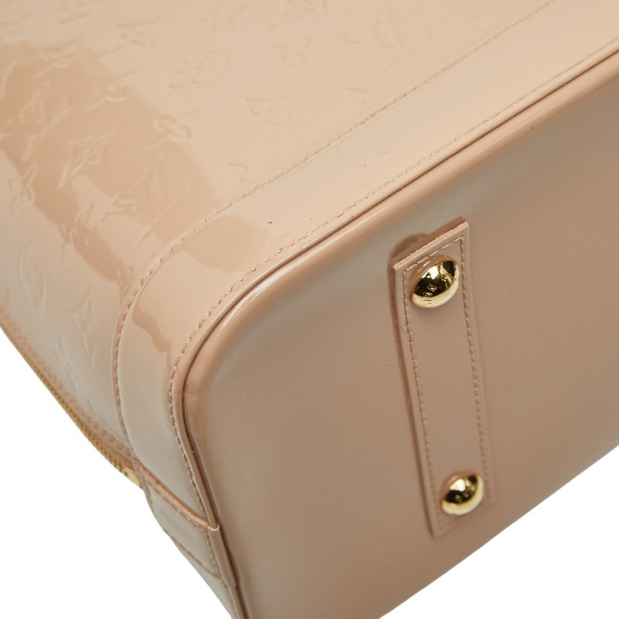 Louis Vuitton Monogram Rose Florentin Patent Leather Monogram Vernis Handbag