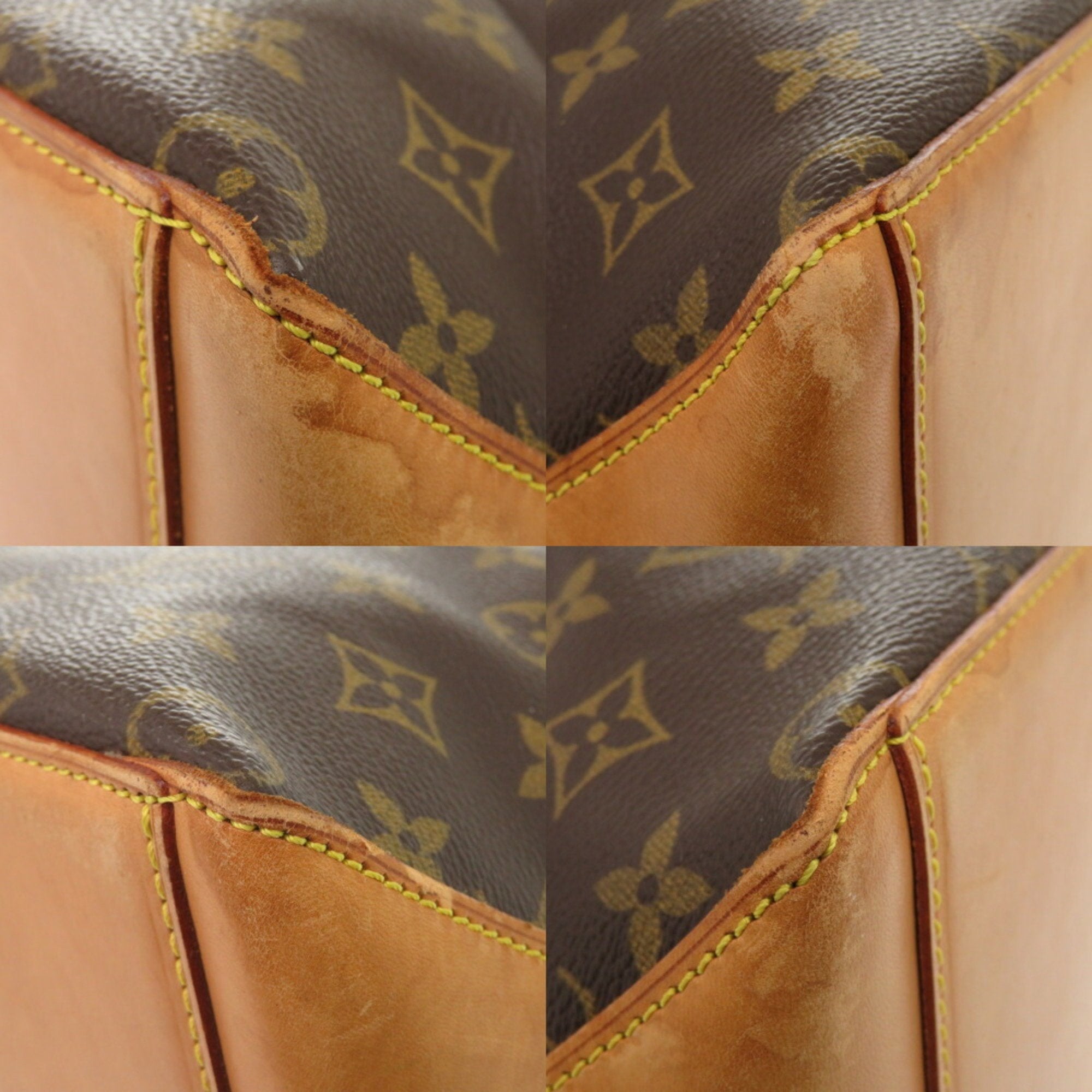 Louis Vuitton Brown Monogram Tote Bag