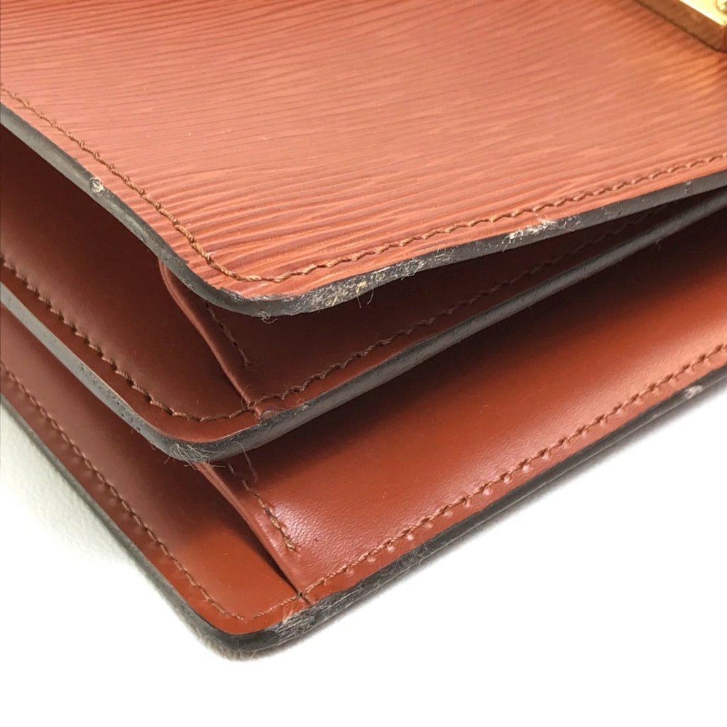 Louis Vuitton Brown Leather Handbag