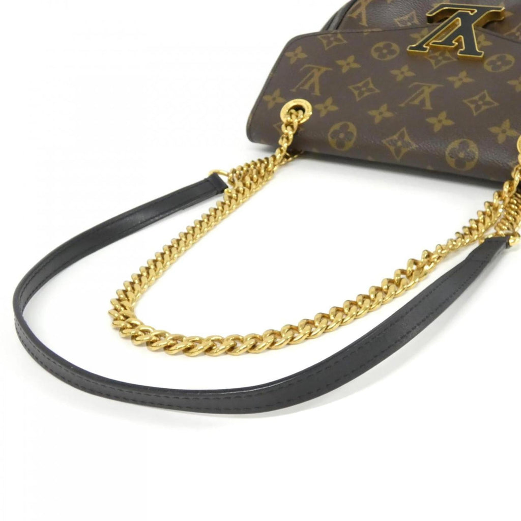 Louis Vuitton Marron Coated Canvas Shoulder Bag