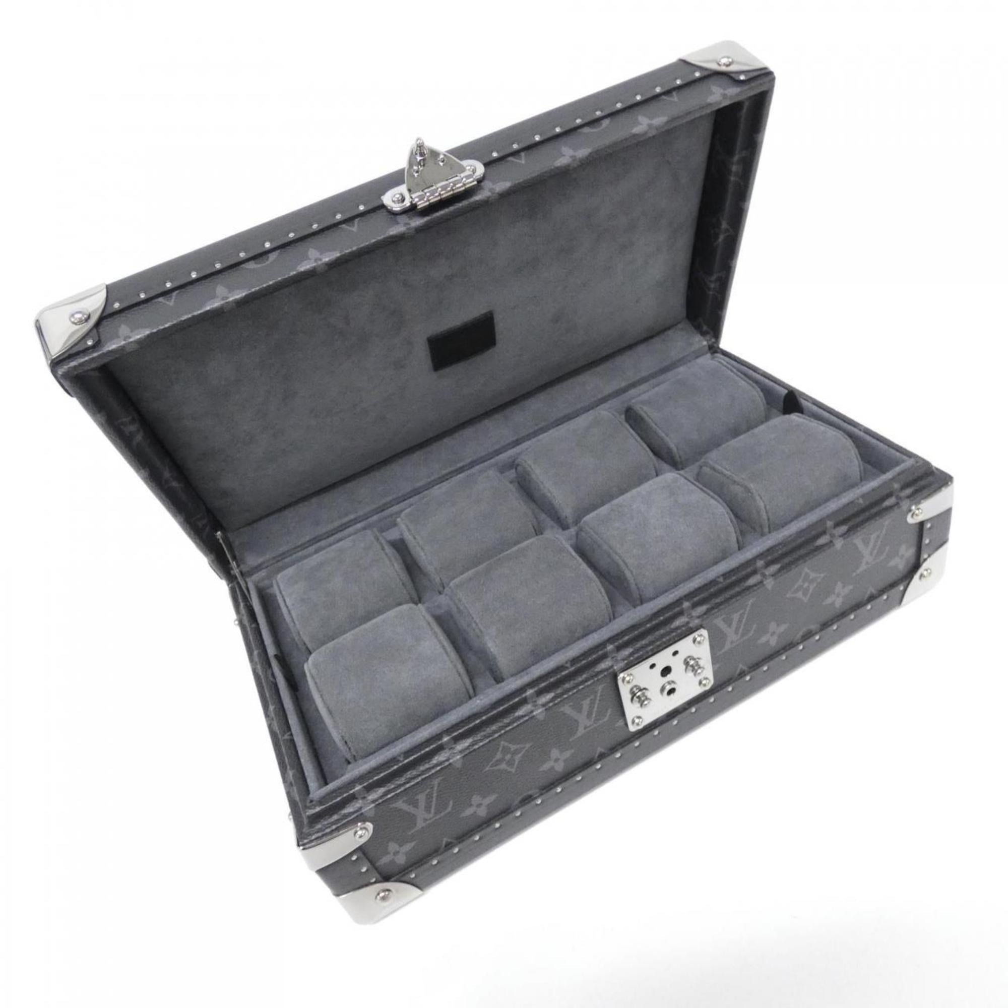 Louis Vuitton Black Coated Canvas Attaché Case