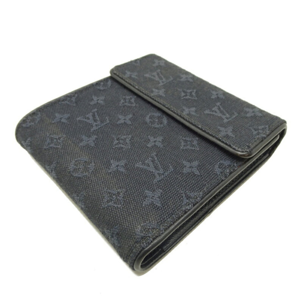 Louis Vuitton Monogram Mini Galle Monogram Navy Monogram Mini Wallet (Tri-Fold)
