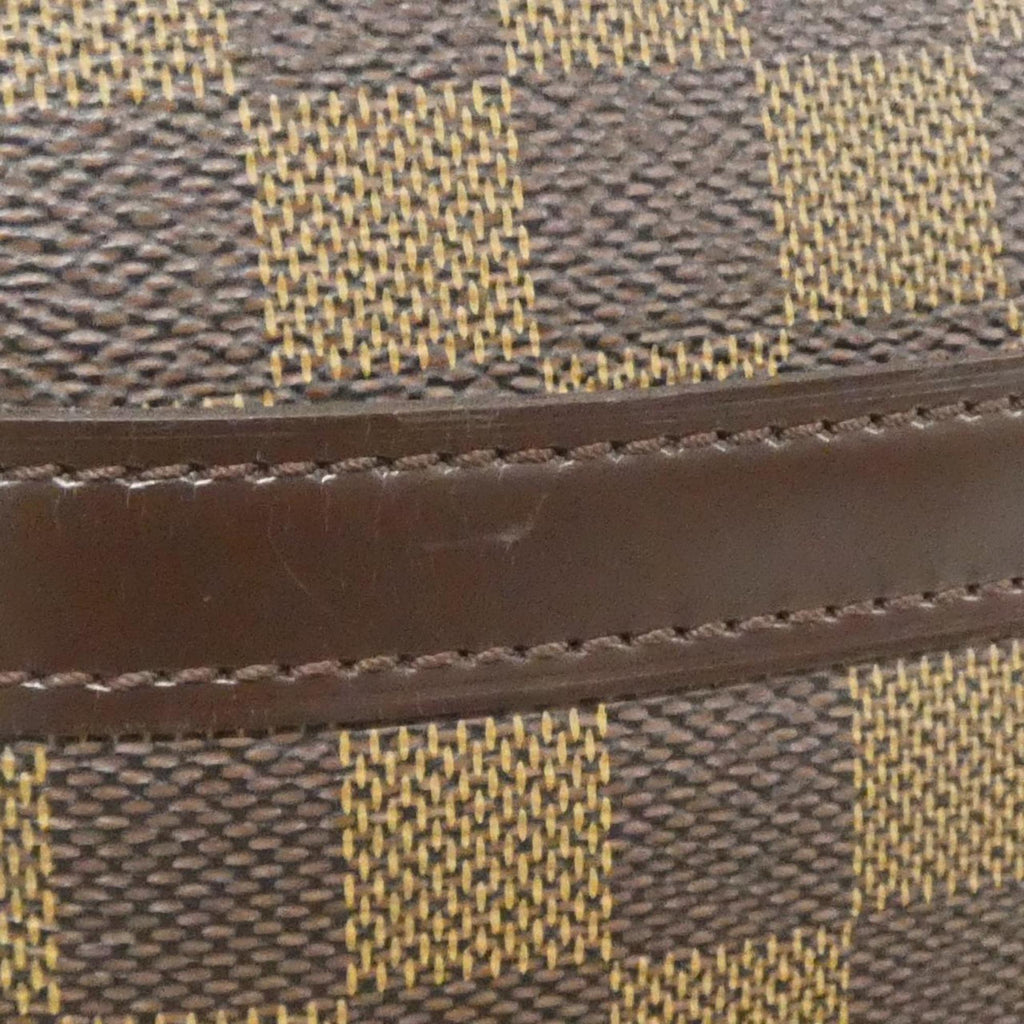 Louis Vuitton Brown Coated Canvas Shoulder Bag