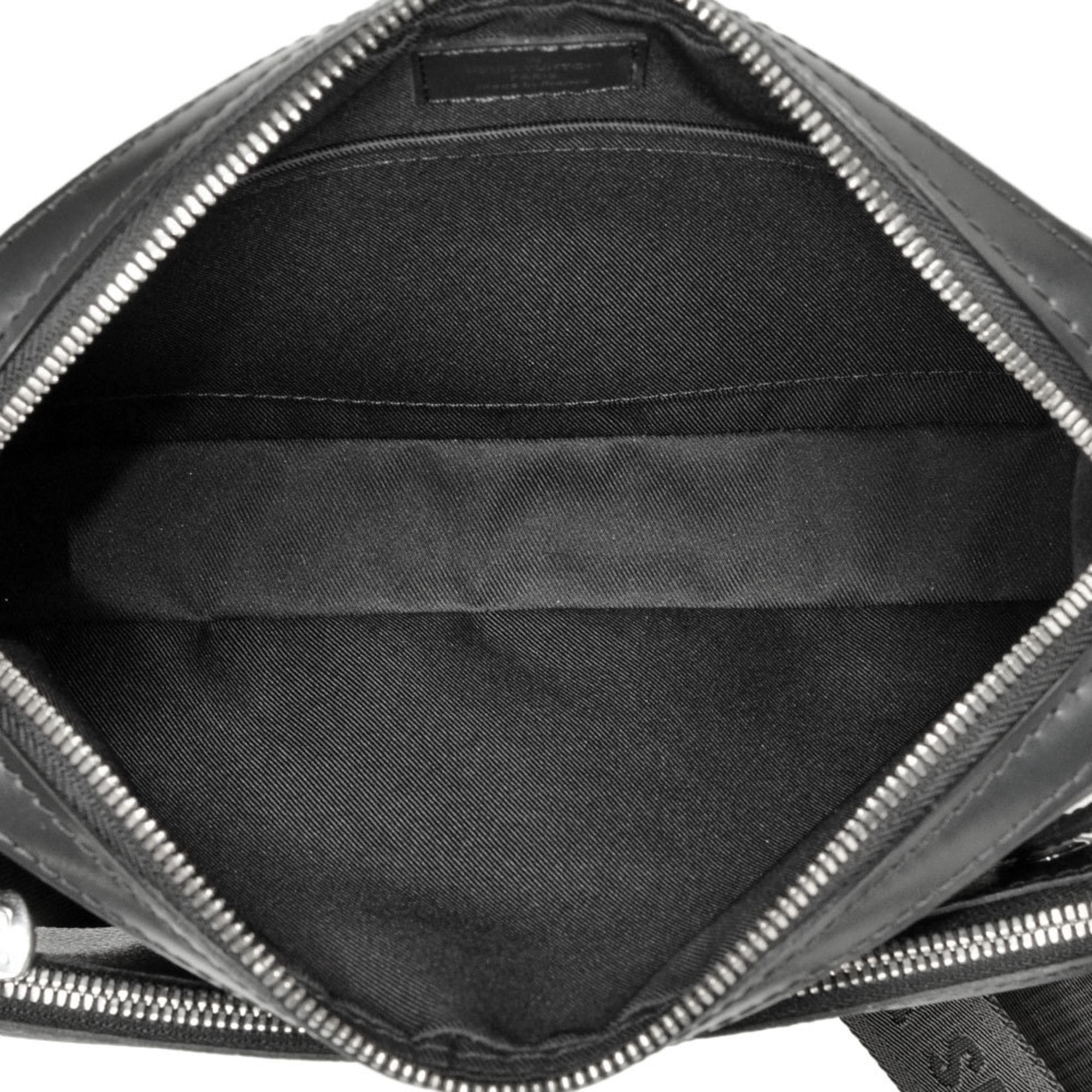 Louis Vuitton Black Damier Graphite Damier Graphite Shoulder Bag