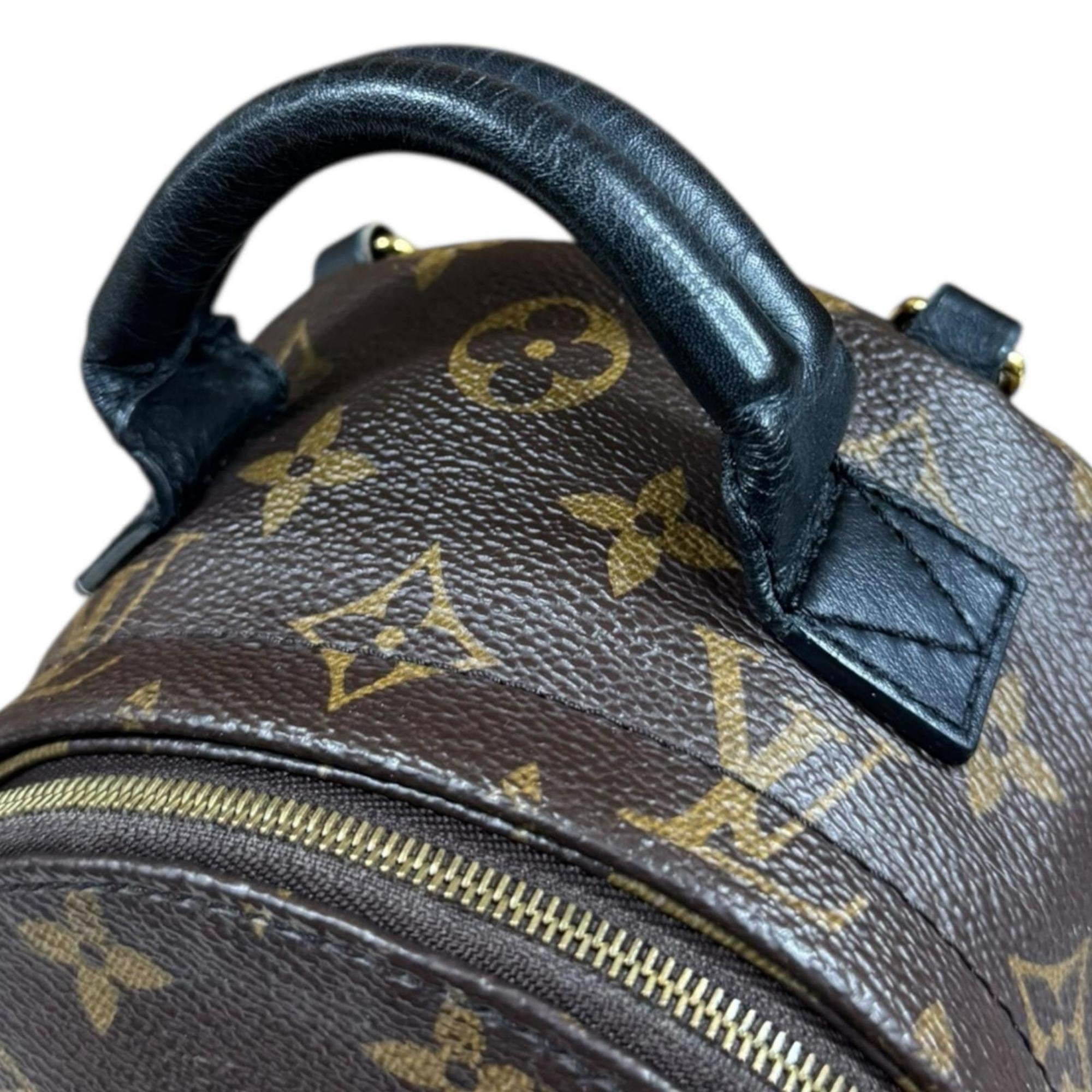 Louis Vuitton Brown Monogram Canvas Backpack